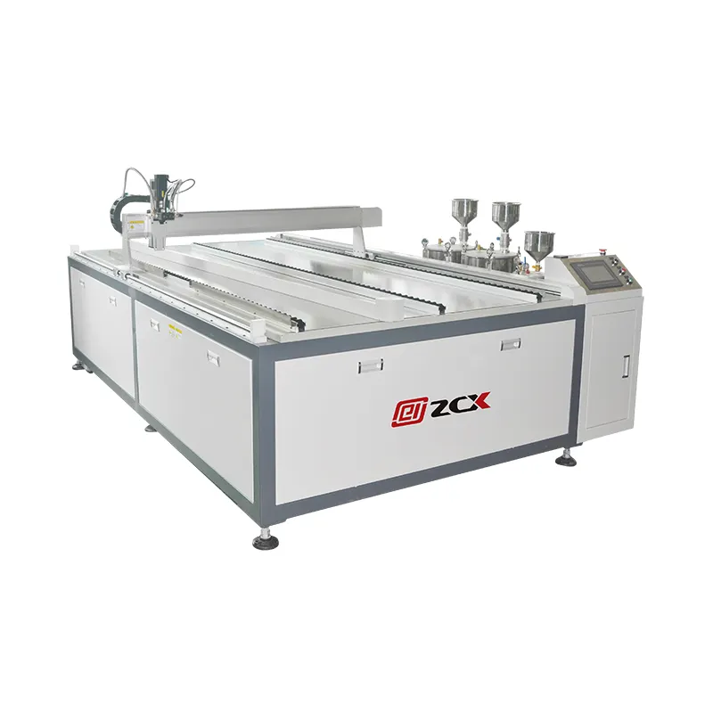 Epoxy resin automatic mixing glue dropping edging cnc glue dispensing machine