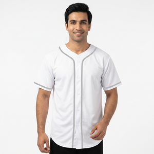OEM Custom Fashion <b>Baseball</b> Jersey Breathable Uniforms with Printed Features Wholesale Online Sale for Softball Wear - Product Image 1