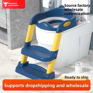 Siège <span class=keywords><strong>de</strong></span> toilette pliable en plastique pour enfants, marchepied pour garçons et filles, aide à l'apprentissage <span class=keywords><strong>de</strong></span> la propreté pour bébés et jeunes enfants - Product Image 2