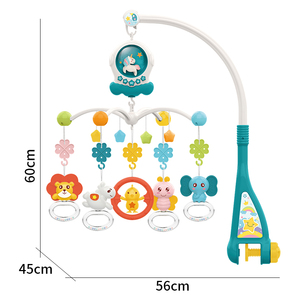 Jouet personnalisé mignon pour enfants, Logo personnalisé, jouets pour bébé de 0 à 12 mois, berceau <span class=keywords><strong>Mobile</strong></span> pour bébé avec musique et lumières - Product Image 5