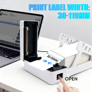 <span class=keywords><strong>Imprimante</strong></span> sans fil pour <span class=keywords><strong>ordinateur</strong></span> portable OCOM OCBP-406DT IOS Android pour les petites entreprises, <span class=keywords><strong>imprimante</strong></span> thermique Bluetooth pour étiquettes d'expédition - Product Image 6