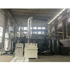 Waste Car Motor Engine Oil Recycling To Base Oil Converting Machine