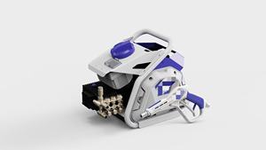 Hidrolavadora Eléctrica de Alta Presión de 2.2kw, 100 <span class=keywords><strong>Bar</strong></span>, 1450 <span class=keywords><strong>Psi</strong></span>, 220V/380V, Bomba de Lavado de Autos - Product Image 2