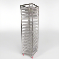 Chariot de four commercial en acier inoxydable 304 tissé sur mesure par le fabricant - Services de découpe, soudage et pliage