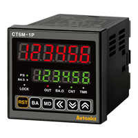 Compteur-compteur électronique numérique à 6 chiffres AUTONICS CT6M-1P4