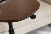 ADA Gaz Hauteur De Levage Réglable 360 ° Rotatif En Métal Unique Colonne Élégant Café Console Table pour La Maison Minimalisme Design