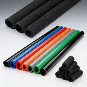 Poignée en <span class=keywords><strong>caoutchouc</strong></span> multifonctionnelle – Couvre-poignée anti-collision en mousse souple <span class=keywords><strong>pour</strong></span> <span class=keywords><strong>porte</strong></span> et poignée d'équipement sportif, poignées de vélo (Death Grips) - Product Image 3