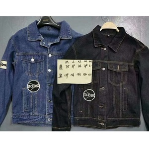 GZY Custom Male Wear Boyfriend Denim Coat Hombres Jeans desgastados Chaqueta Oem al por mayor - Product Image 3