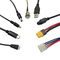 Harnais de câbles personnalisés Xin Ying avec âme en cuivre et isolation PVC, connecteurs JST ZH PH EH XH XT30 XT60 à joint torique, assemblage de câbles 2-6 broches avec pas de 1.0-2.54mm