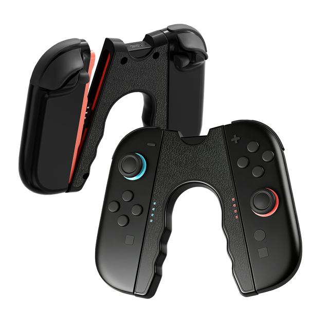 Switch 2 Charging Grip Handle Bracket for Joy Con Handle Grip Charger Station