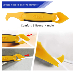 Bộ Dụng Cụ Bít Silicone, Bộ Dụng Cụ Gỡ Keo Vữa Với Dụng Cụ Nạo Nhựa/Tẩy Bít/Vòi Phun, Chất Bịt Kín Silicon - Product Image 6