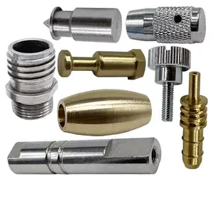 Độ chính xác cao và lựa chọn vật liệu chất lượng cao để OEM tùy chỉnh CNC gia công kim loại Knurled chuyển bộ phận