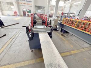 Роликовые жалюзи в европейском стиле, машина для Формовки Профилей гаражных ворот, оцинкованная металлическая рулонная машина для формовки рулонов - Product Image 5