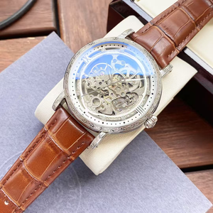 Montre de luxe pour homme, mécanique, haut de gamme, originale, de haute qualité, étanche, en acier inoxydable, alliage, Pateks, simple, dessin animé - Product Image 6