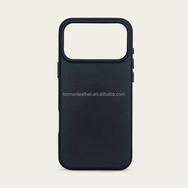 High-End Magnetic Phone Cover Oil Wax Leather Men Phone 17 Pro Max Case