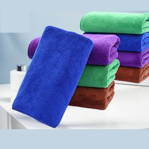 <span class=keywords><strong>Serviette</strong></span> de lavage de voiture en microfibre, fibre superfine, absorbante, épaisse, pour le nettoyage - Product Image 1