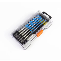 Juego de Puntas Hexagonales Torx T20 de Acero Cromado Industrial de Alta Calidad, Duraderas y Precisas, OEM S2, 4 Piezas, 70 mm, para Destornillador y Taladro