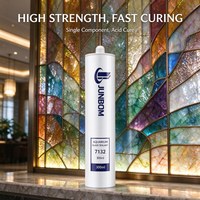 JUNBOM 7132 RTV Mastic silicone acétique à séchage rapide, étanche et haute résistance pour aquariums, céramique, verre – Fournisseur OEM