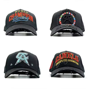 Mới ban đầu 5-panel da lộn bóng chày Mũ Dandy Thể Thao Mũ 3D thêu mới ban đầu cong vành Mens gorras Dandy Mũ mũ - Product Image 2