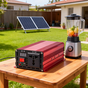 อินเวอร์เตอร์เพียวไซน์เวฟ800W 0.8KW ไฟฟ้ากระแสตรง12V/24V/48V/72V เป็น AC 110V/220V เอาท์พุทดัดแปลงอินเวอร์เตอร์เพียวไซน์เวฟพร้อมซ็อกเก็ตฟรีชิปพิน - Product Image 1