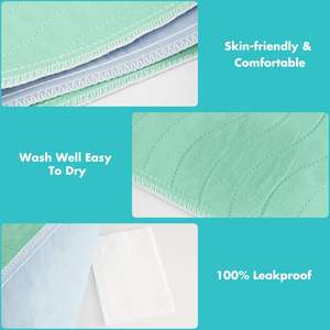 HOT Venda de Alta Qualidade Amostra Grátis Logotipo Personalizado/Tamanho/Cor/Impressão Durável Absorvente Sob Pad <span class=keywords><strong>Bed</strong></span> Impermeável - Product Image 3