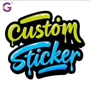 Custom UV Resistant Weatherproof Permanent Oil-based Adhesive Durable <strong>PVC</strong> Vinyl <strong>Sticker</strong> Printing Die Cut Logo Custom <strong>Stickers</strong> - Product Image 1
