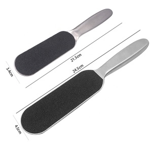 Chất Lượng Cao Chuyên Nghiệp Hai Mặt Callus Remover Foot File Rasp Tùy Chỉnh Kim Loại Xử Lý Thép Không Gỉ Pedicure Foot Tập Tin - Product Image 6