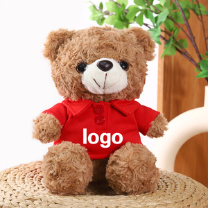 ตุ๊กตาหมีกับเสื้อโปโลของเล่นตุ๊กตาสัตว์ยัดนุ่นสำหรับเด็กโลโก้ตามสั่ง - Product Image 5