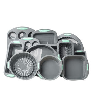 Nuevo juego <span class=keywords><strong>de</strong></span> bandejas para hornear <span class=keywords><strong>de</strong></span> silicona transfronterizas, horno desechable, molde para pan <span class=keywords><strong>de</strong></span> pastel DIY, uso doméstico, propósito decorativo en stock - Product Image 5