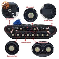 Motor Hidrolik Gearbox Berkualitas Tinggi dengan Sasis Rantai Karet, Kapasitas Beban Kuat, Tidak Mudah Terguling, Cocok untuk Mini Excavator
