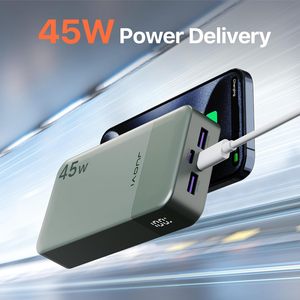 Batería Externa de 20000mAh con Carga Rápida PD de 45W para Venta en Línea |   USB-C QC3.0 |   para iPhone 15/Samsung/Laptop - Product Image 2