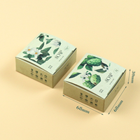 Boîte d'emballage en papier personnalisée de petite taille, écologique, en papier recyclé, boîte d'emballage pour savon artisanal