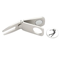 Accessoires de golf Outil de réparation de terrain de golf avec porte-cigare