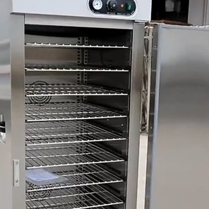 Carrito de Comedor Eléctrico Rectangular Aislado de Acero Inoxidable Comercial Duradero Zunke con Ruedas, para Restaurantes y Cafeterías - Product Image 4