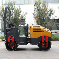 Rouleau compresseur vibratoire à grand rayon d'action, rouleau compresseur routier de 5 tonnes, petit rouleau compresseur hydraulique à monter