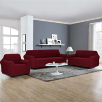 Housse de canapé sectionnel moderne antidérapante tout-en-un en tissu d'ameublement – Funda Para Sofa