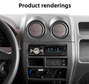Lecteur MP3 pour voiture 1 DIN, 2 USB, autoradio, système audio, amplificateur 7388, radio FM, AUX, BT - Product Image 4
