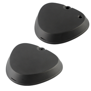 For Simson S50 S51 Motorcycle Parts 100% Carbon Fiber Eckige Seitendeckel <b>Square</b> Side Cover Tank <b>Batterie</b> Guard Cover - Matte - Product Image 1