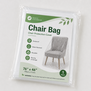 <span class=keywords><strong>Film</strong></span> <span class=keywords><strong>de</strong></span> protection transparent TIANFENG OEM pour chaise, en PE 40g, sac d'emballage pour meubles moulé par soufflage, pour usage domestique - Product Image 2