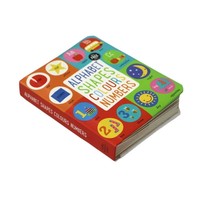 Tablero de Cartón Enlucido de Alta Calidad con Formas de Alfabeto, Colores y Números, Personalizable con Logotipo, Muestra Gratuita, para Aprendizaje