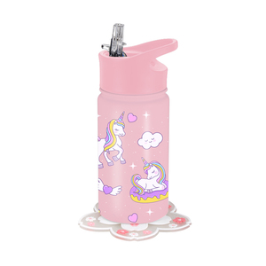 2020 children water bottle double walled stainless steel insulated the emptiness drink bottle order child girl with BPA free <strong>lid</strong> - Product Image 3