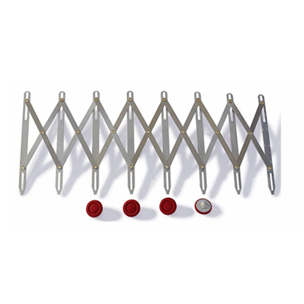 Высококачественный Алюминиевый прибор для шитья, расширяющийся, измеряет несколько равных расстояний