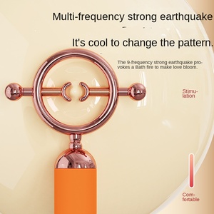 Shandi SHD-S471 轻型 SM 双头振动乳夹情侣性玩具乳头教具咪咪夹中国制造 - Product Image 4