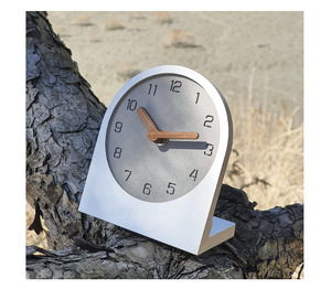 EMAF Hotel Room Nordic Silent Analog Classroom Quiet Hands Quartz Mini Wooden Battery Modern Shelf Desk Table <strong>Mantel</strong> <strong>Clock</strong> - Product Image 4