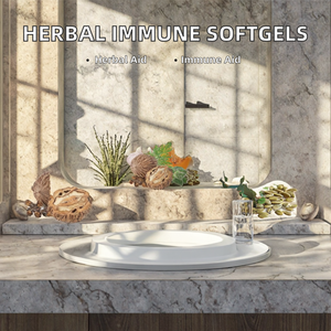 Complément Herbal de Soutien Immunitaire à l'Armoise, Noyer <span class=keywords><strong>Noir</strong></span> et Clou de Girofle <span class=keywords><strong>en</strong></span> <span class=keywords><strong>Gélules</strong></span> Molles pour Adultes, 240 Capsules, 2 Capsules par Jour - Product Image 2
