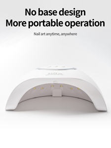 Lampada per Unghie UV LED Professionale per Uso Domestico e da Salone Asciugatura Rapida Smalto Gel Portatile Ricaricabile in ABS con <span class=keywords><strong>Display</strong></span> <span class=keywords><strong>LCD</strong></span> e 3 <span class=keywords><strong>Timer</strong></span> - Product Image 4