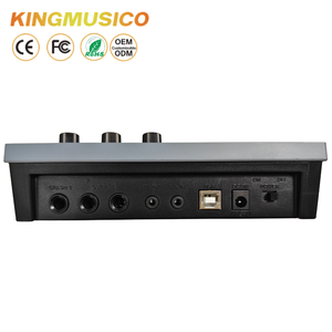 KINGMUSICO PDM-200E Batteria Elettronica Mesh con Doppio Trigger, Set di Percussioni Digitali con Pedale Indipendente per Principianti e Pratica sul Palco - Product Image 6