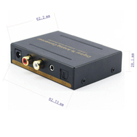 Meilleur convertisseur analogique-numérique Convertisseur DAC Convertisseur audio numérique-analogique coaxial