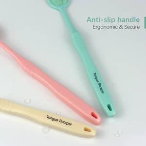 Raschietto per linguetta in Silicone e plastica raschiatore per Lingua raschietto per linguetta con pennello Blister-cartoncino - Product Image 5