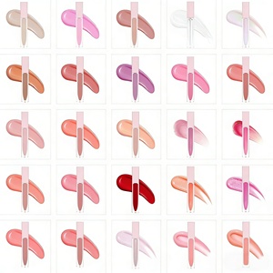 Créez votre propre ensemble de maquillage de marque : Gloss à lèvres en gros, logo personnalisé, végétalien, marque privée, gloss nude - Product Image 3